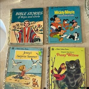 Vintage Little Golden Books Set